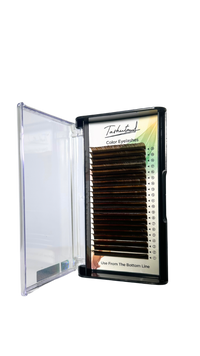 Eyelashes Tashuta Brown C 0.07 10mm