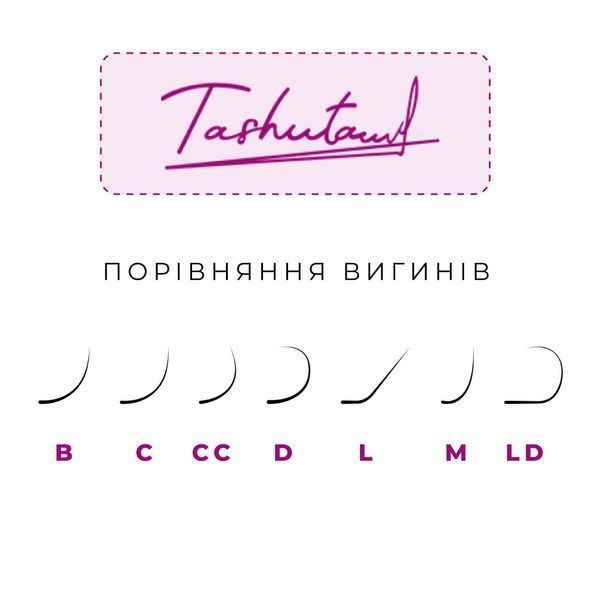 Вії Tashuta CС 0.10 Mix 7-13 мм 38828914 фото